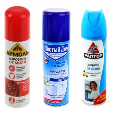 аэрозоли от моли