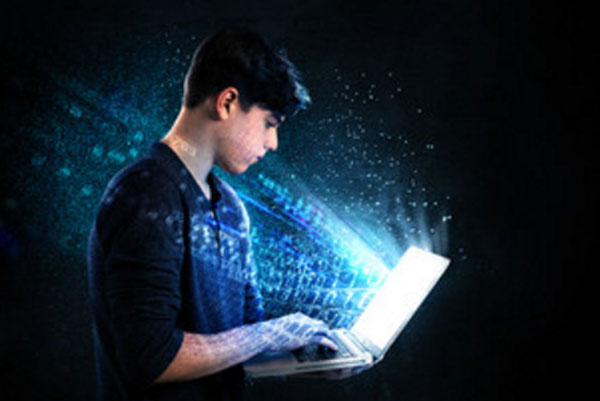 Подросток в интернете