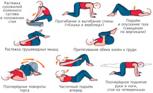 Упражнения при сколиозе