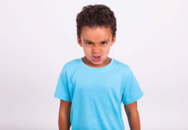 Разозленный мальчик