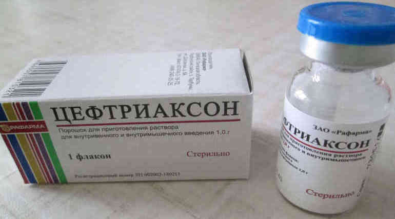 Как применять Цефтриаксон при простатите?