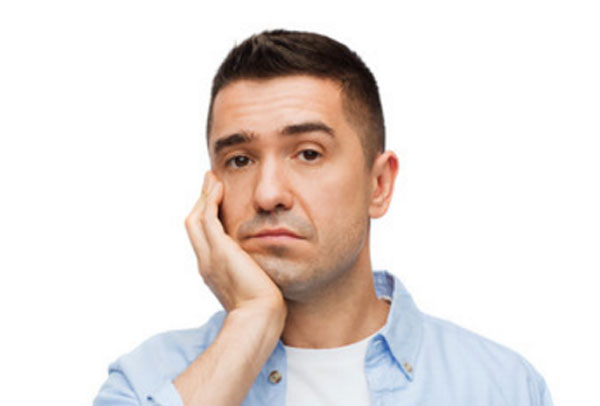 Апатичный мужчина