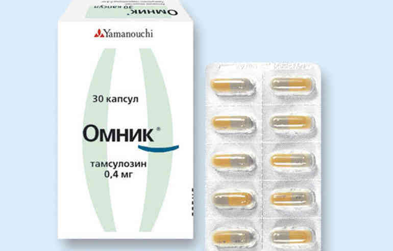 Медикаментозное лечение аденомы простаты: Омник и другие средства