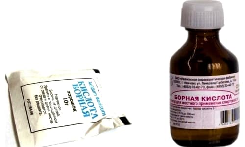 Борную кислоту запрещено наносить наружно, если имеются ожоги, открытые раны, глубокие порезы