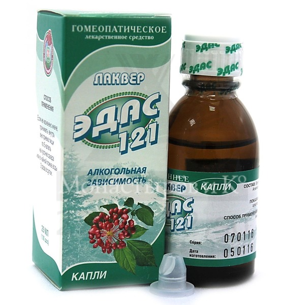 Также хорошо зарекомендовал себя в качестве терапевтического средства для лечения абстинентного синдрома и нарушений сна препарат Эдас 121