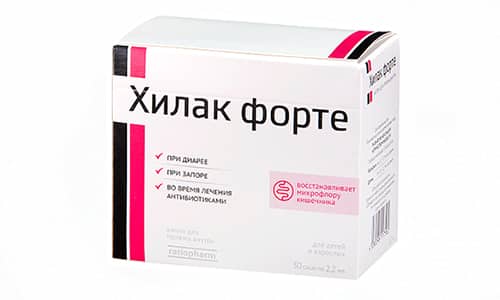 Хилак Форте назначают при хронических атрофических энтероколитах у пожилых людей