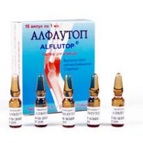 препарат алфлутоп для коленных суставов
