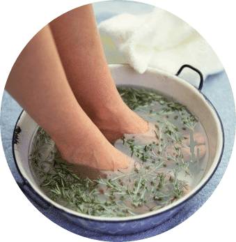 травянная ванночка для костей