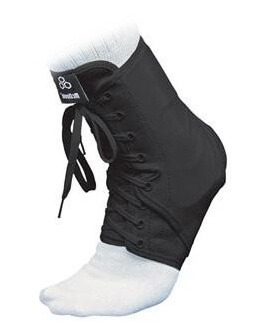 бондаж с шнурками на голеностоп