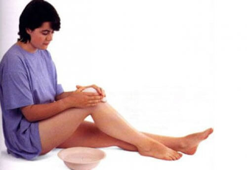 парафин на коленный сустав