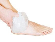 Воздействие холодом на повреждение