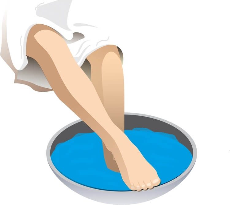 теплая ванночка для ног